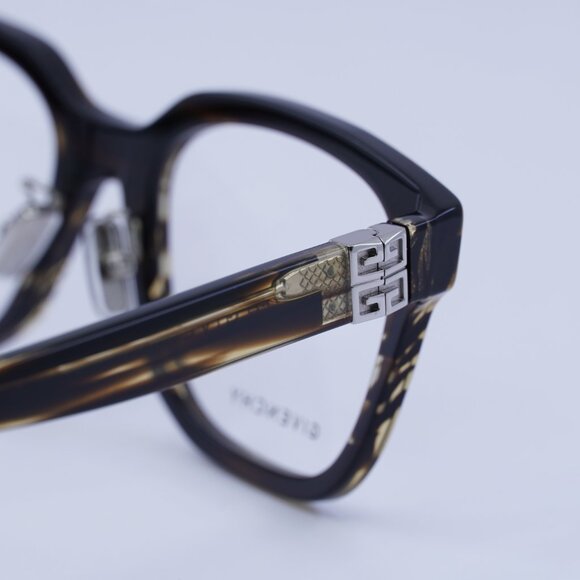 🕶️ New Givenchy GV50040F 056 Eyeglasses - Havana Frame 53mm - Picture 9 of 10